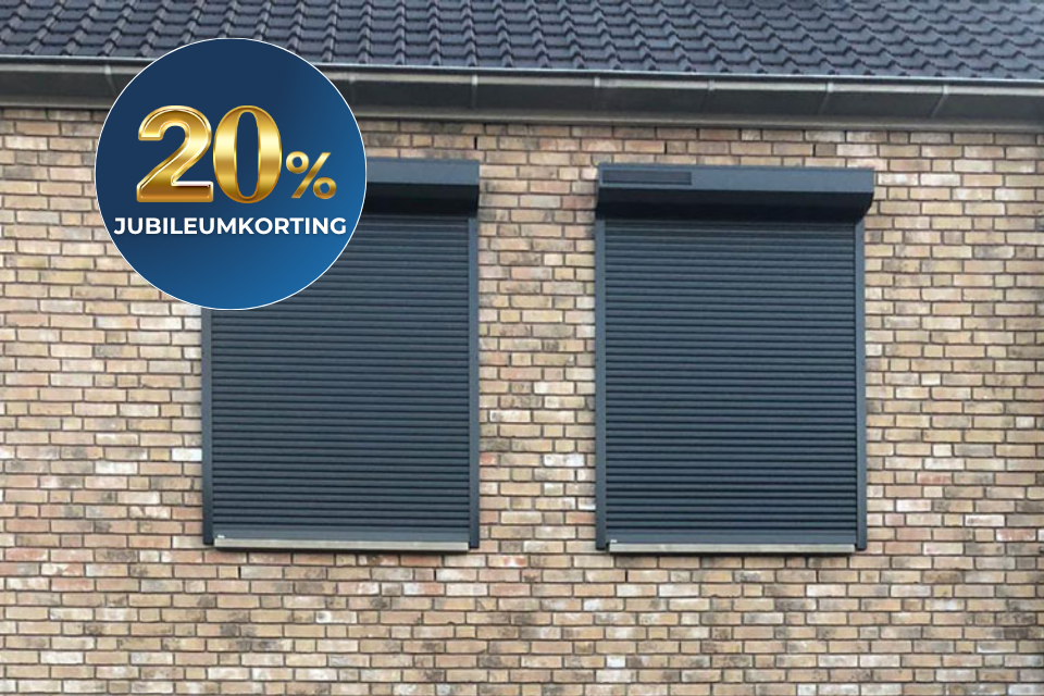 Zon en Scherm Solar ZS40 rolluik op zonne-energie