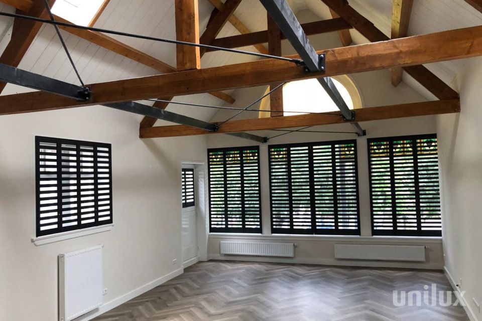 Unilux Fractions - aluminium shutters als raamdecoratie
