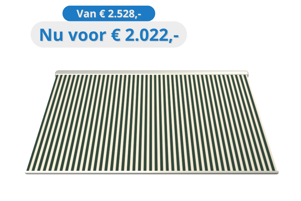 Zon en Scherm Mireve 4 x 3 meter