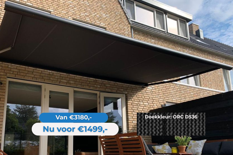 Zon en Scherm Mireve 5,5 x 3 meter