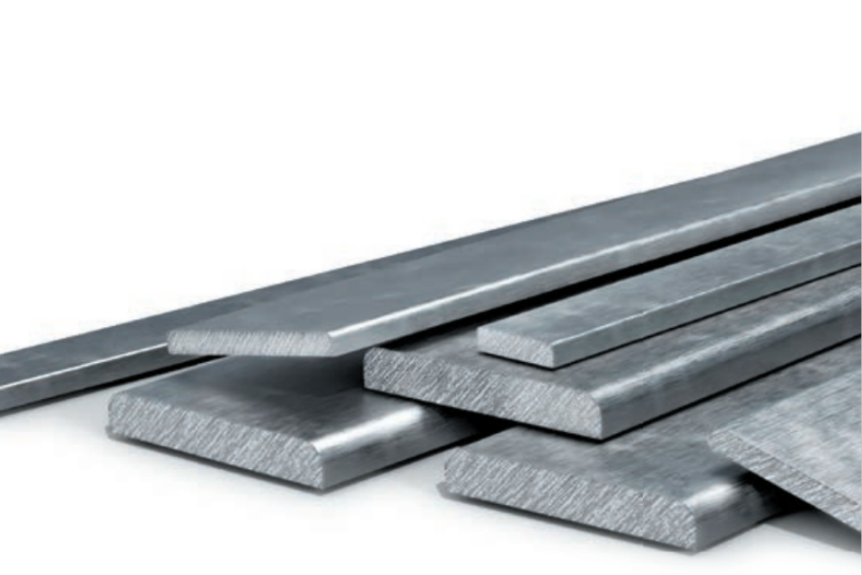 Grote aluminium platplaat